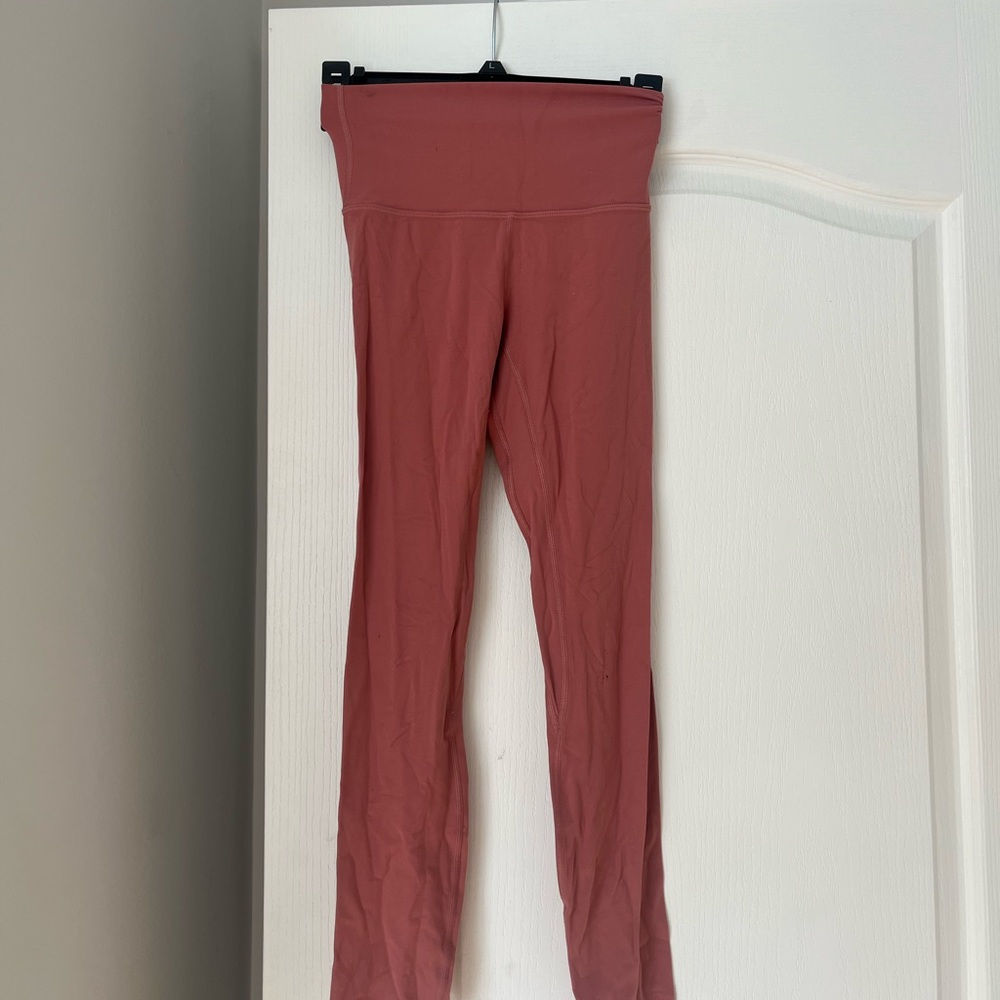 Lululemon Athletica Coral Leggings